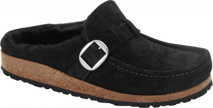 BUCKLEY SHEARLING (Shoes-Buckley Shearling-Suede Leather-black)