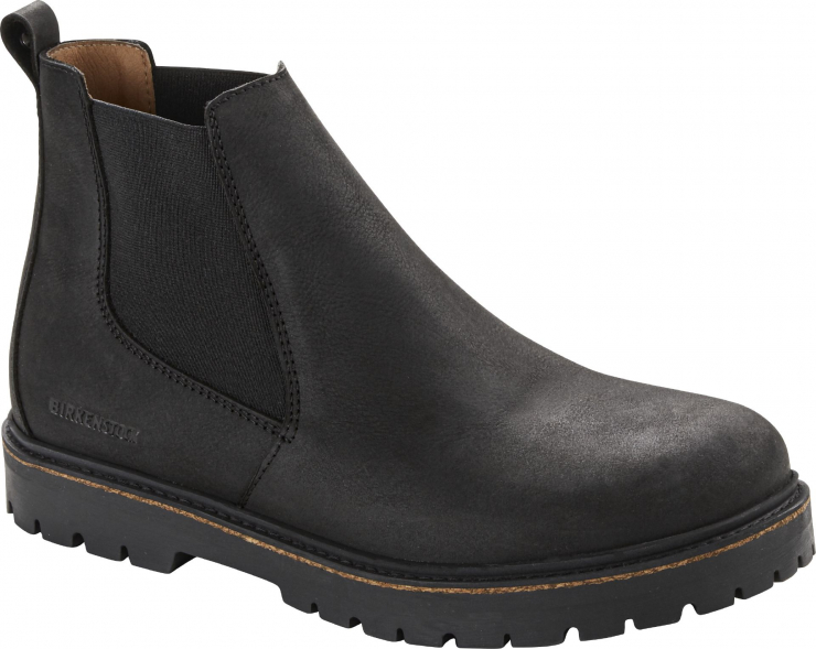 STALON II (Shoes-Stalon-Nubuck Leather-Black)