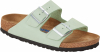 ARIZONA SBF NU (Birkenstock-Arizona Soft Footbed-Nubuk Leather-Green)